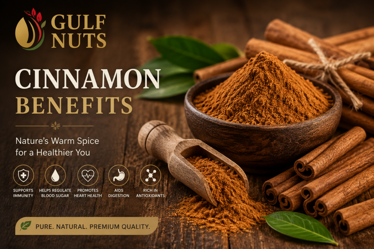 Cinnamon Benefits – Premium Ceylon cinnamon powder and cinnamon sticks by Gulf Nuts
