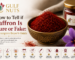 How to Tell if Saffron Is Pure or Fake | Premium Iranian Saffron by Gulf Nuts