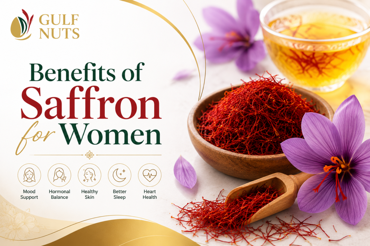 Benefits of Saffron for Women – Premium Persian Saffron by Gulf Nuts