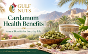 Cardamom health benefits with premium green cardamom pods and Arabic coffee in Oman